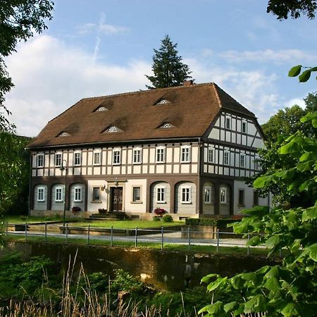 Komfort-Ferienwohnung "Zur Schmiedebruecke" Grosschönau Exterior foto