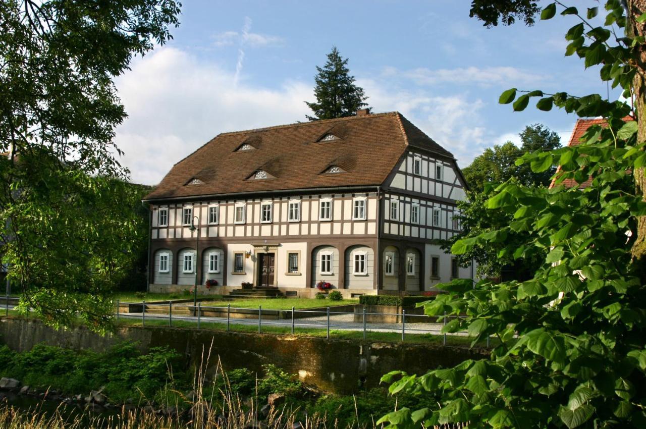 Komfort-Ferienwohnung "Zur Schmiedebruecke" Grosschönau Exterior foto